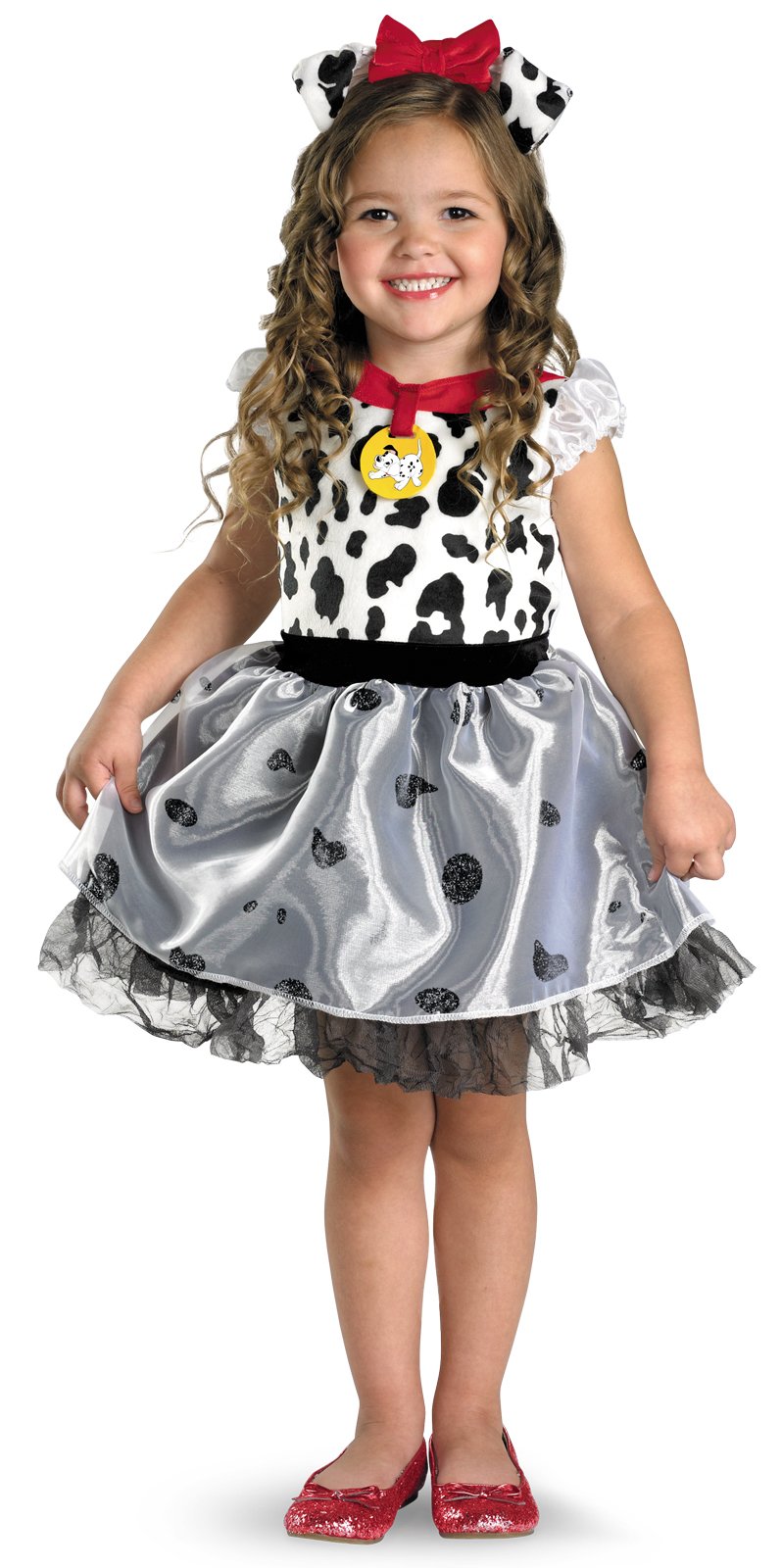 Disney 101 Dalmatians Girl Classic Child Costume - Click Image to Close