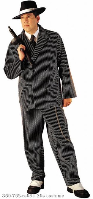 Gangster Adult Costume - Click Image to Close