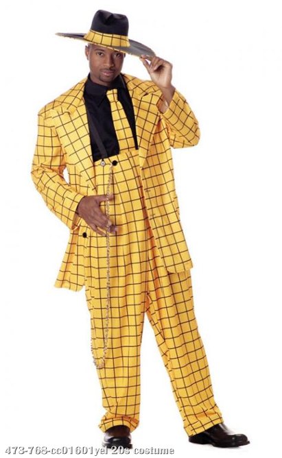 Zoot Suit Plus Size Costume - Click Image to Close