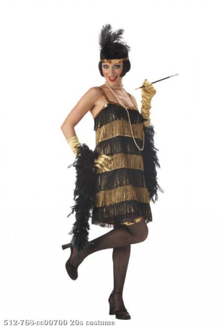 Jazz Time Honey Adult Costume - Click Image to Close