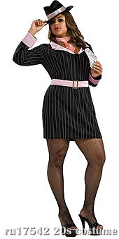 Gangster Moll Costume - Click Image to Close