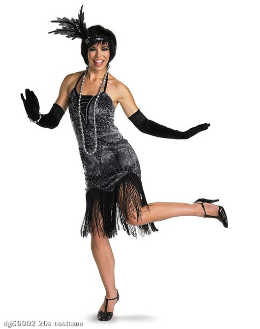 Flirty Flapper Costume - Click Image to Close