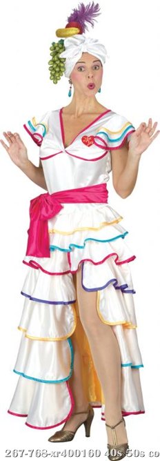 I Love Lucy Rumba Dress Adult Costume