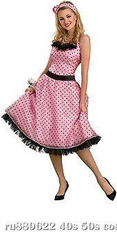 Polka Dot Prom Costume - Click Image to Close