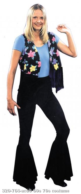 70s Fringed Vest Costume - Click Image to Close