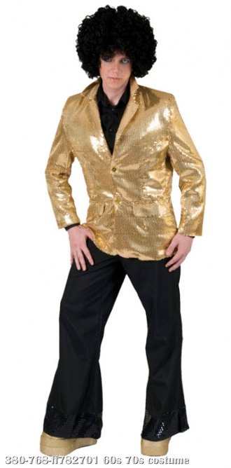 Gold Tuxedo Jacket - Click Image to Close