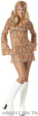 Disco Dolly Adult Costume - Click Image to Close