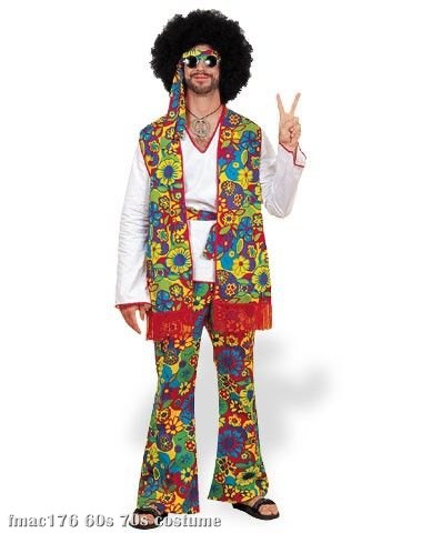 Hippie Dippie Man Adult Costume