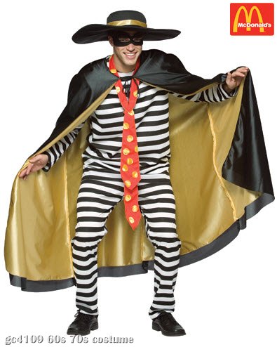 Hamburglar Adult Costume - Click Image to Close