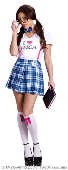 Sexy Geek Costume - Click Image to Close