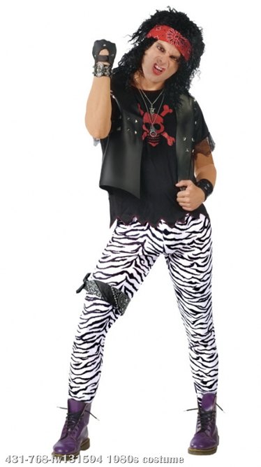 Glam Rocker Costume - Click Image to Close