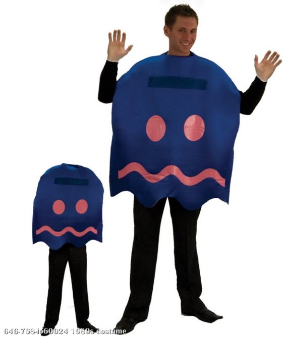 Pac-Man Power Pellet Ghost Costume - Click Image to Close