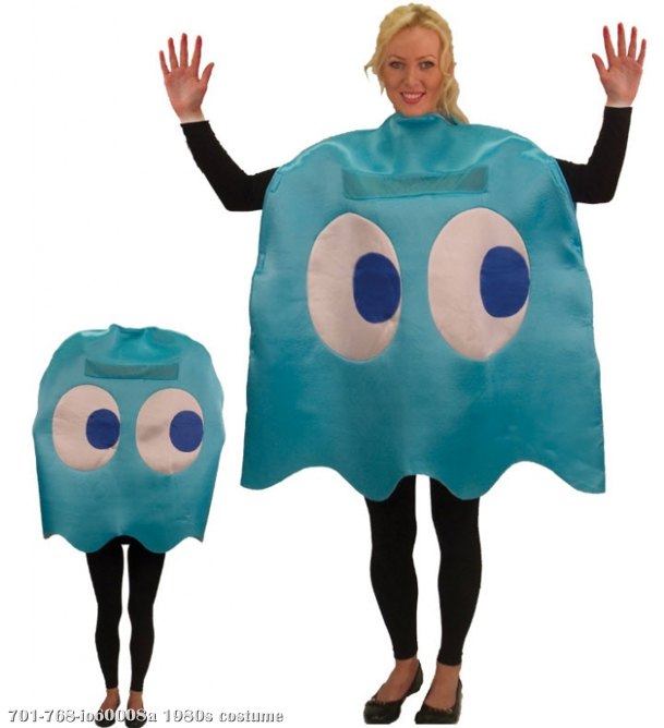 Pac-Man Inky Costume - Click Image to Close