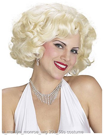 Blonde Marilyn Monroe Wig - Click Image to Close