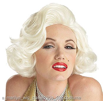 Classic Marilyn Costume Wig - Click Image to Close