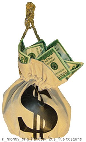 Money Bag Handbag Accessory - Click Image to Close