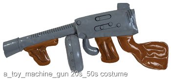 Inflatable Gangster Machine Gun - Click Image to Close