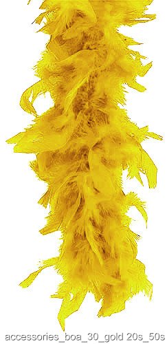 Gold Feather 80 Gram Boa - Click Image to Close