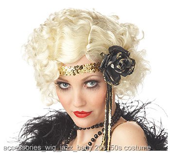 Jazz Wig - Blonde - Click Image to Close