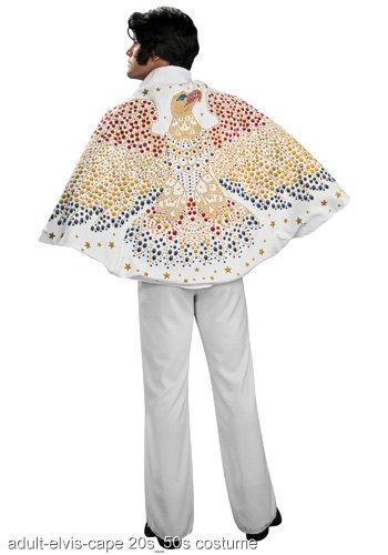 Adult Elvis Cape - Click Image to Close