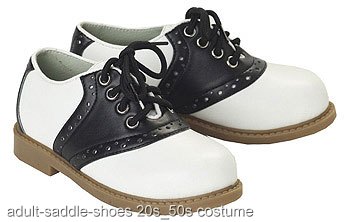 Adult Saddle Shoes - Click Image to Close