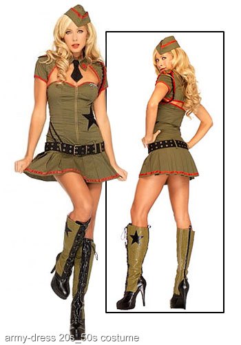 Womens Army Dress