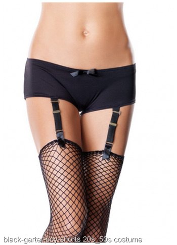 Garter Boy Shorts - Click Image to Close