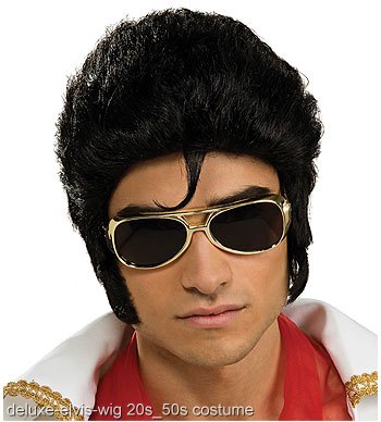 Deluxe Elvis Wig - Click Image to Close