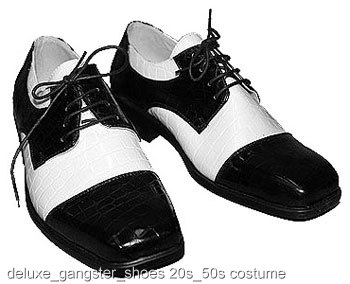 Men's Deluxe Gangster Shoes - Click Image to Close