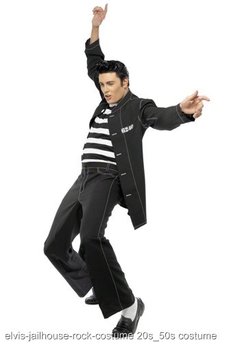 Jailhouse Rock Elvis Costume - Click Image to Close