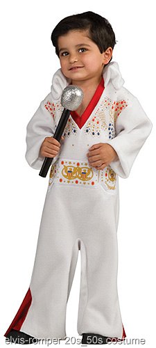 Toddler Elvis Costume Romper - Click Image to Close
