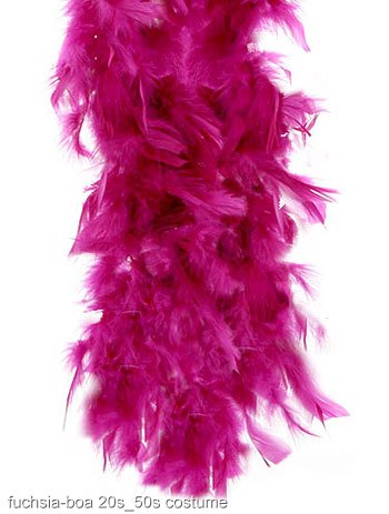 80 Gram Fuchsia Boa - Click Image to Close