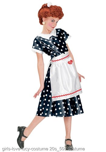 Girls I Love Lucy Costume