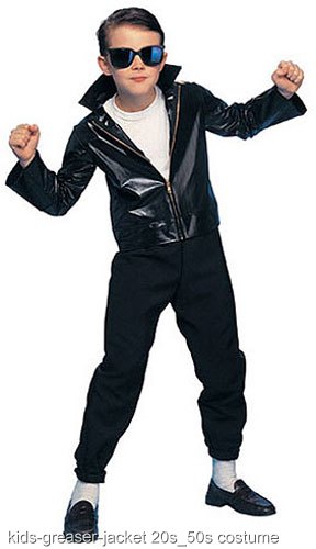 Kids Greaser Costume - Click Image to Close
