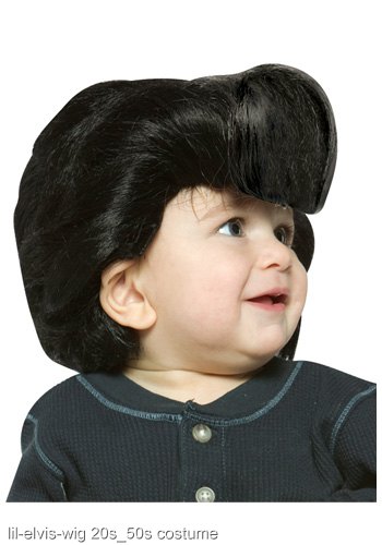 Toddler Elvis Wig - Click Image to Close