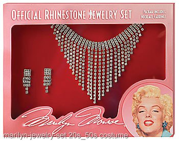 Marilyn Monroe Jewelry Set - Click Image to Close