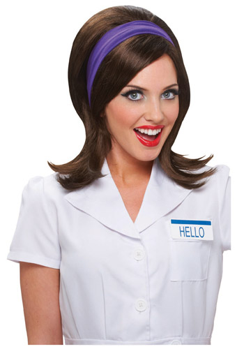 Insurance Girl Wig - Click Image to Close