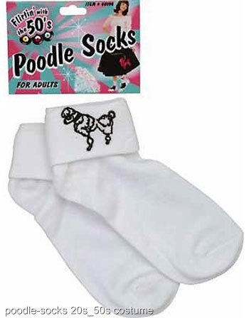 Poodle Socks - Click Image to Close