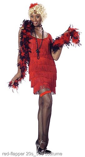 Red Fashion Flapper - Click Image to Close