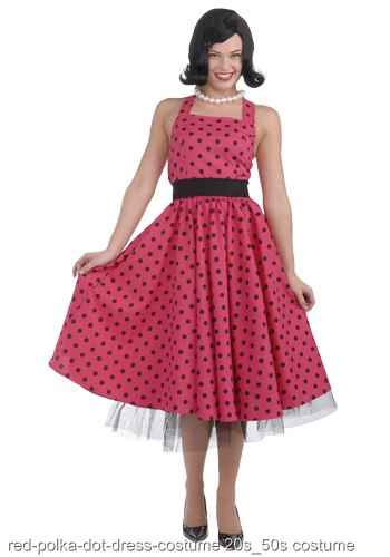 50s Polka Dot Dress Costume