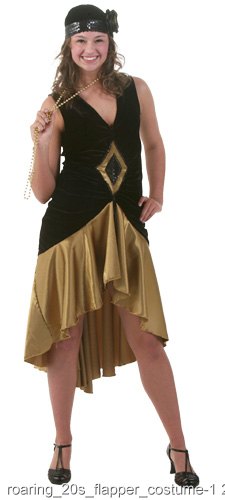 Roaring 20's Plus Size Flapper Costume - Click Image to Close