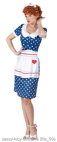 Sassy I Love Lucy Costume