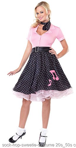 Sock Hop Sweetie Costume - Click Image to Close