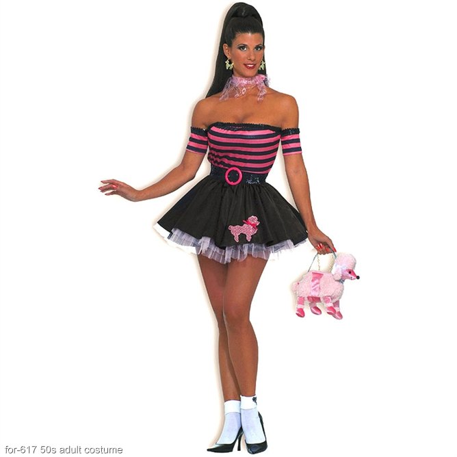 Pretty in Poodle Adult Costume
