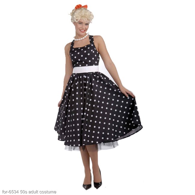 50s Cutie Adult Costume - Click Image to Close