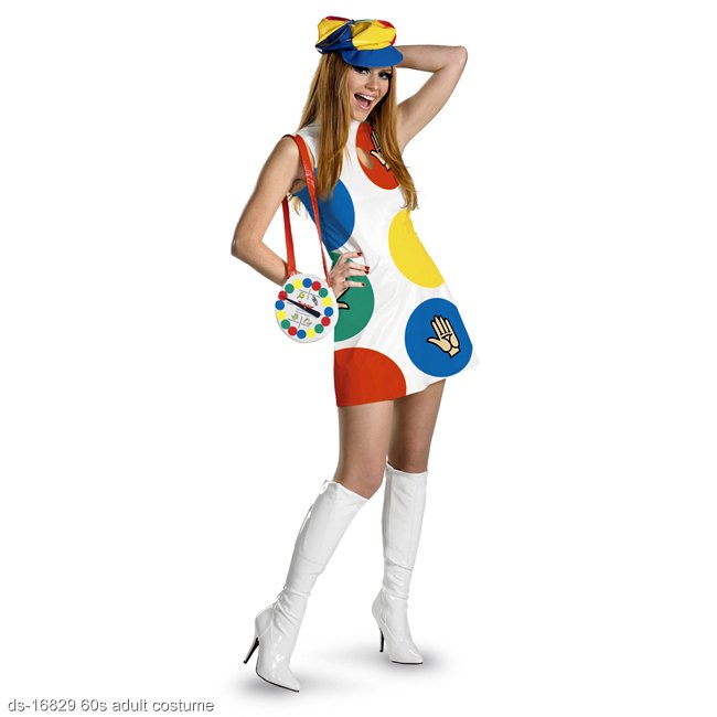 Sassy Twister Deluxe Adult Costume - Click Image to Close