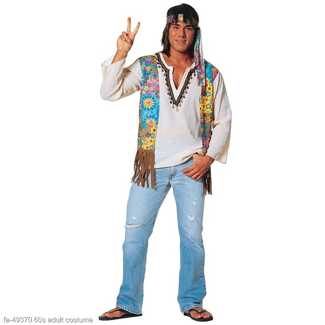 Hippie Dude Adult Costume