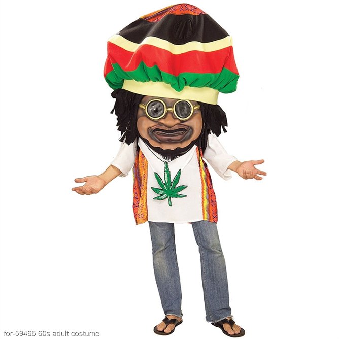 Rasta Mon Oversized Adult Costume - Click Image to Close