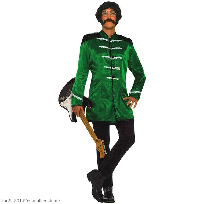 Green British Explosion Adult Costume