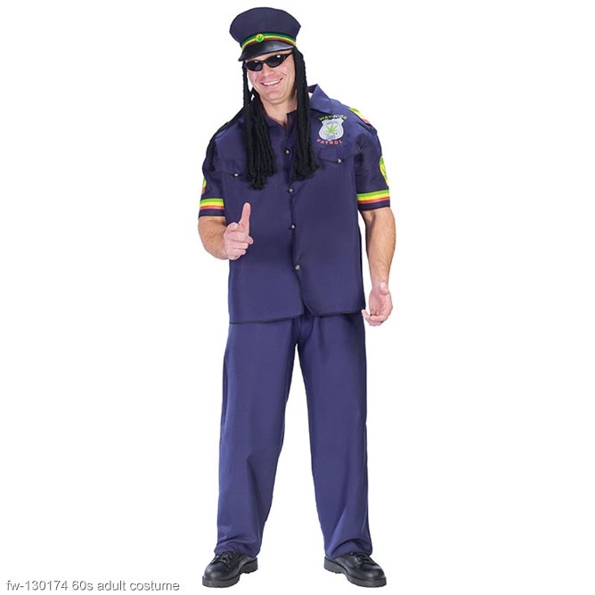 Way High Patrol Adult Costume